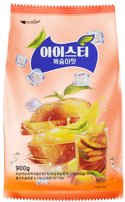 이레-아이스티복숭아맛900g x12, 900g, 1개입, 12개