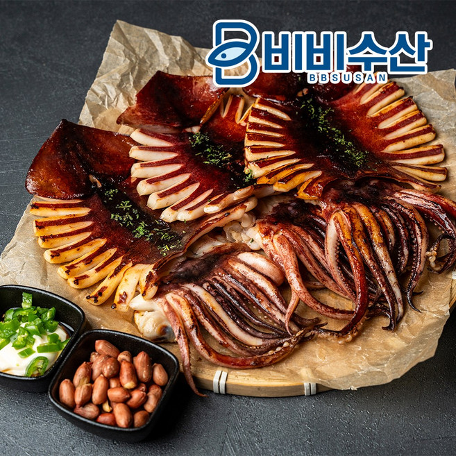 원양산 반건조 오징어 피데기 5마리, 1개, 650g(특대)