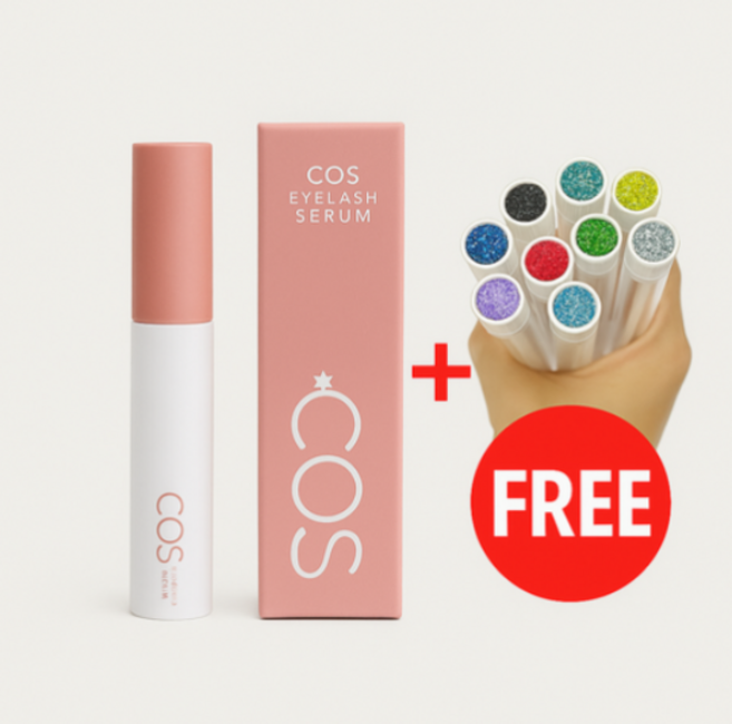 COS 코스 아이래쉬 세럼 10ml 속눈썹 영양제 연장 펌 재료 사은품증정, 브러쉬타입, 1개