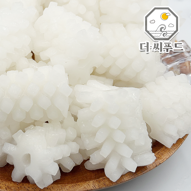 솔방울 오징어 냉동 손질 칼집 대왕오징어 짬뽕 마라탕, 1개, 1kg