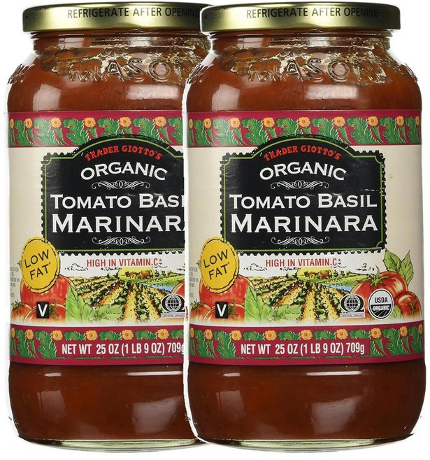 트레이더조 기토스 토마토 바질 마리네라 709g 2개