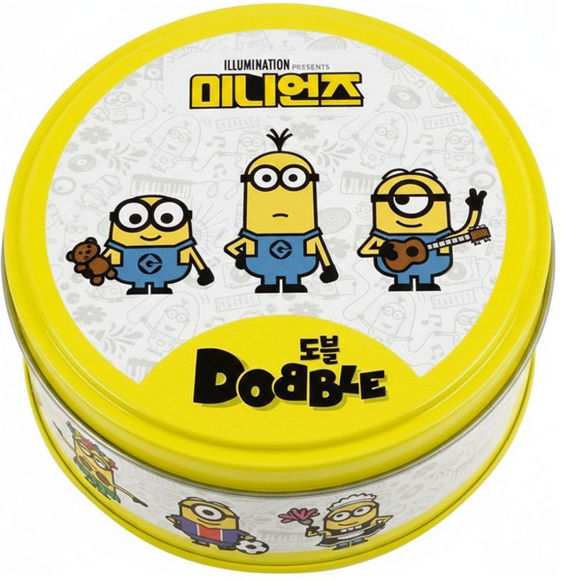 코리아보드게임즈 도블 미니언즈 순발력 게임, 혼합색 (본품), 1개