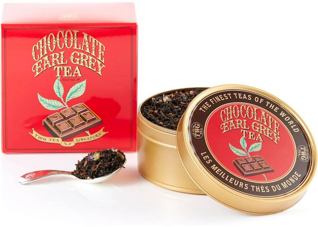 TWG 초콜릿 얼그레이 루스 블랙 티 100g 선물세트