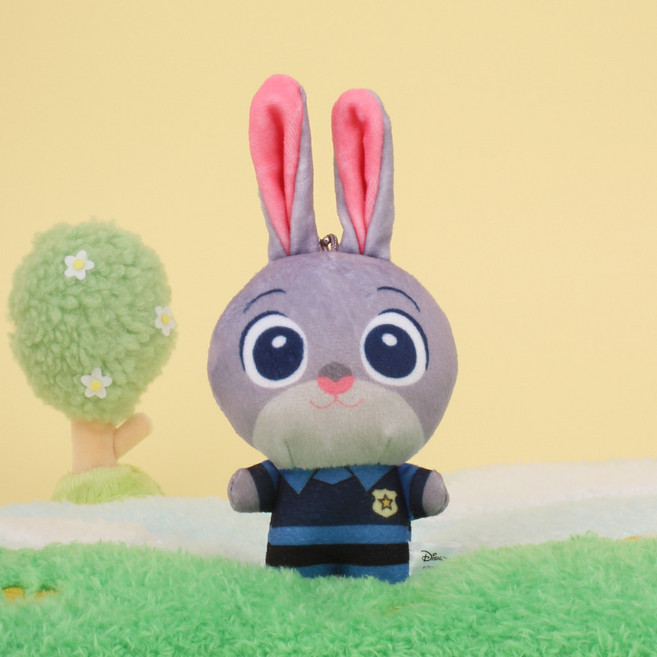 디즈니 픽사 주토피아 주디 인형 키링 가방고리 14cm