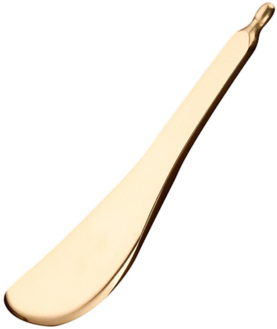 黃銅美容撥筋棒 臉部按摩工具 舒緩肌肉 提亮膚色 居家美容護理, 1個, 金色