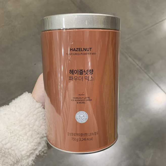 커피빈 바닐라향 헤이즐넛향 파우더 믹스 750g 코스트코, 1개, 1개입