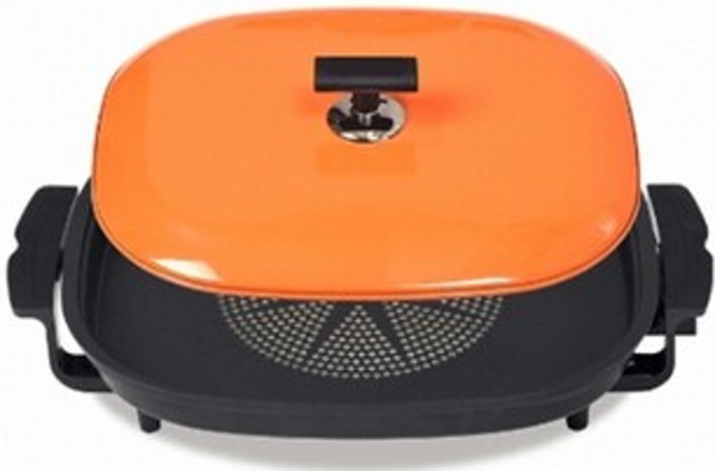 잔치팬 전기후라이팬 구이 생선 제사용 후라이팬 대용량 전, 후지마루 웰빙 잔치팬 FJP-500