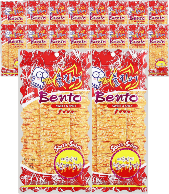 벤토불징어 스위트 앤 스파이시, 18개