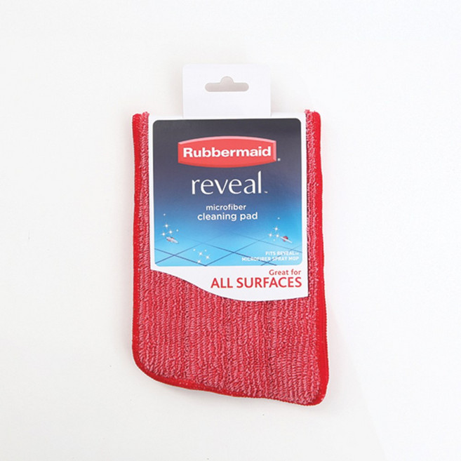 러버메이드 밀대 청소기 리빌 다용도 극세사패드 (WED PAD), 1개