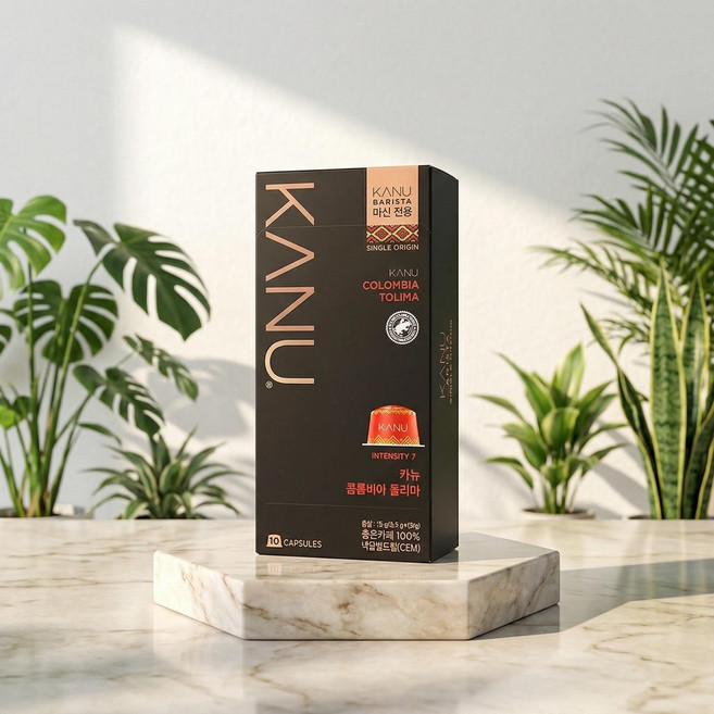 카누 바리스타 전용캡슐 싱글오리진 기획구성 10개입 4팩, 4개, 9.5g