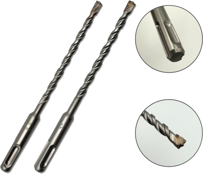 독일제 Dreh 해머 드릴 비트 6mm x 160 칼블럭 콘기리 SDS PLUS, 1개, 본품(배터리없음)