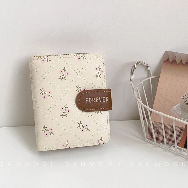 Skyciky 학생용 대용량 카드 케이스 다기능 접이식 짧은 지갑 BB1601