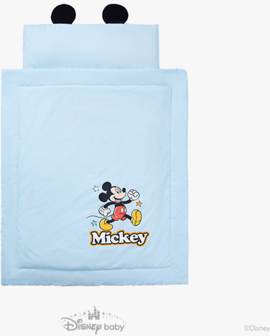 [아가방] *NC강서점* 미키S/T 낮잠이불_늠늠 사랑스러운 유아낮잠이불#가방형 스타일#믿을 수 있는 아가방과 디즈니의 콜라보 제품~~~, 블루
