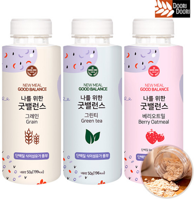 오트밀 쉐이크 굿밸런스 50g 10개 식사대용 시리얼 간식 간편식 단백질 식이섬유