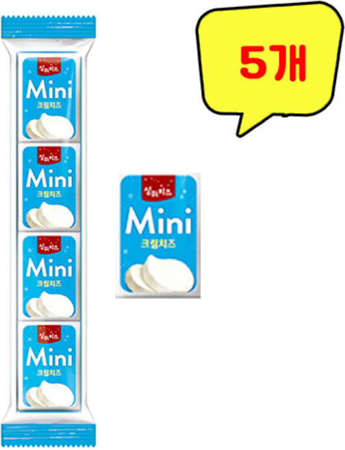 (무료배송) 매일유업 상하치즈 미니 크림치즈 48g x 5개