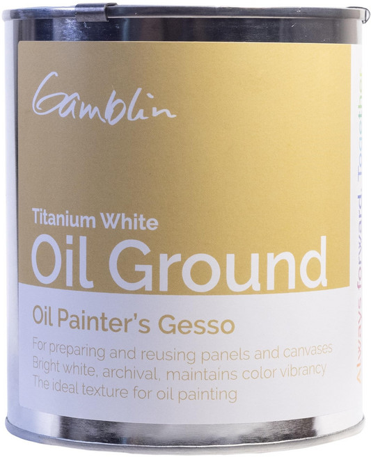 Gamblin 유화 그라운드 32 oz. Gamblin Oil Painting Ground 32 oz., 1개