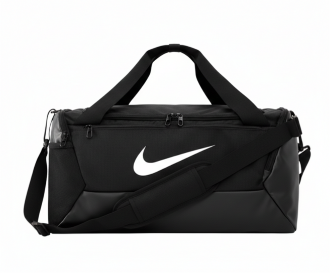 나이키 브라질리아 9.5 더플백, 블랙, 1개