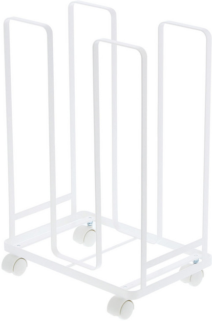 야마자키실업 종이박스 택배 정리 보관대 타워 3303/3304, 화이트