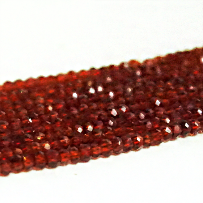 선우몰 크리스탈 2mm 팔찌재료 론델컷 1x2 팔찌만들기 비즈공예 크리스탈팔찌 원석공예, 다크 레드, 1개