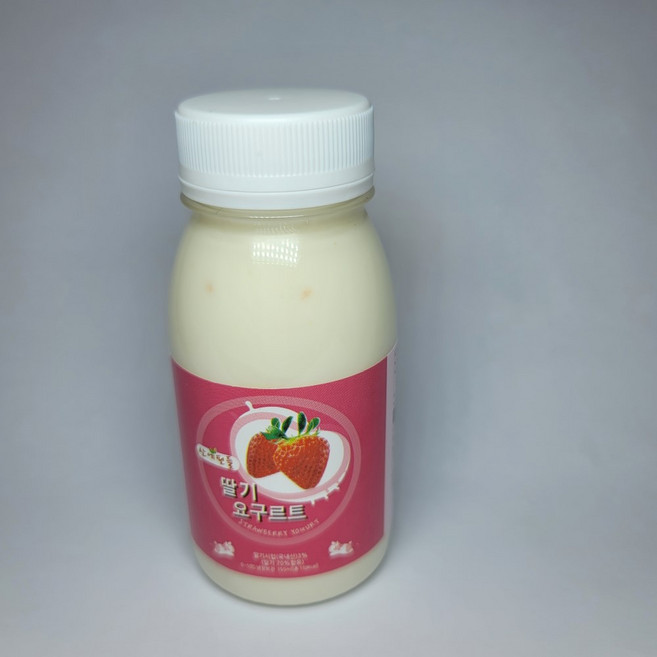 산에핀들 임실 친환경 수제 요구르트 딸기 요거트, 150ml, 1개