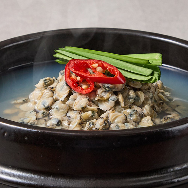 섬진강 하동 진한국물 맛있는 재첩국, 3개, 500g