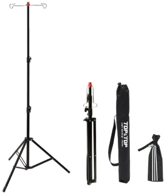 탑앤탑 라이트 하우스 랜턴 스탠드 양방향 랜턴걸이 3단조절 파일드라이버, 1개, 없음