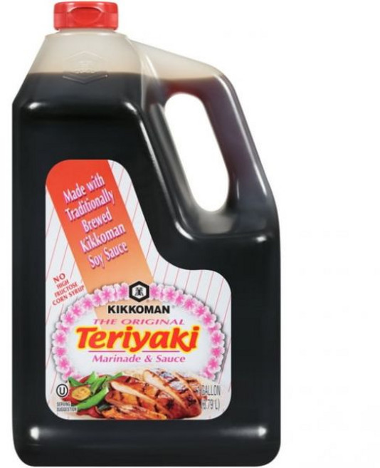 Kikkoman 기꼬만 데리야끼 마리네이드 소스 1 Gallon, 1개, 1L