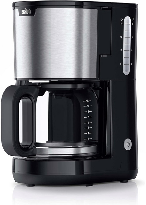 브라운 PurShine KF1500 BK 필터 커피 머신 검정, 옵션1