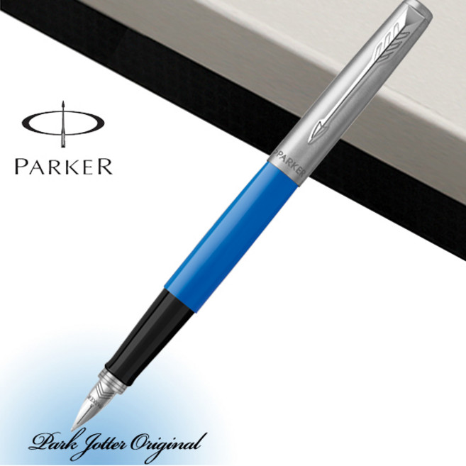 파카 조터 오리지널 라이트 블루 CT 만년필 / 무료선물포장, F촉(보통촉), 각인안함