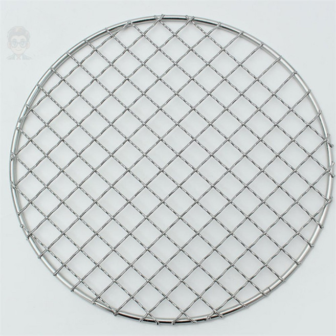 캠핑 304스텐 원형 미니 석쇠 20CM 갈비