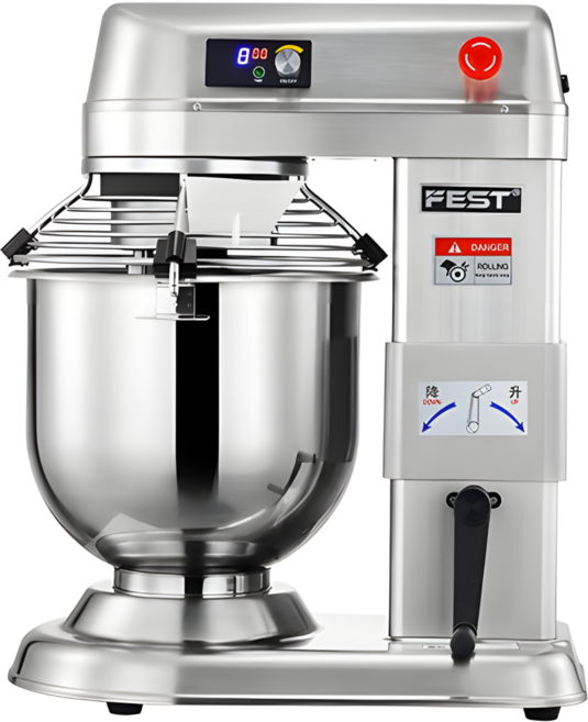 베이쿠스 업소용 제빵 반죽기 스테인리스 버티컬 믹서기, RC-B20