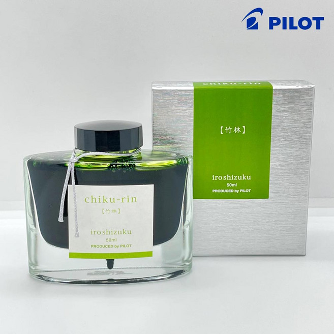 만년필잉크 이로시주쿠 50ml 파이롯트 병잉크, 1개, 죽림_CHK