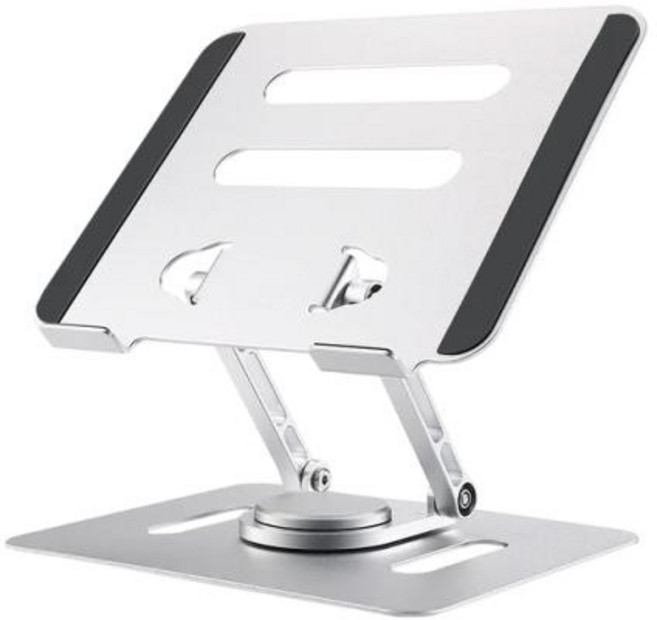 UPERFECT UStand 휴대용 모니터 스탠드 조정 가능한 멀티 앵글 접이식 금속 태블릿 홀더 12 "-19 인치 노트북 지원 Xiaomi Samsung Kindle, 1) Stand