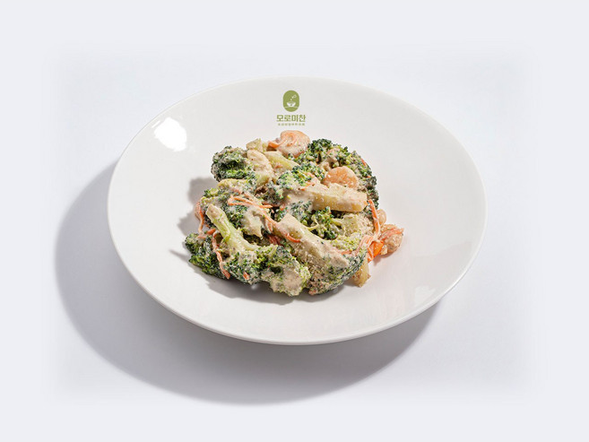 모로미찬, G.샐러드, 1.새우브로콜리, 1개