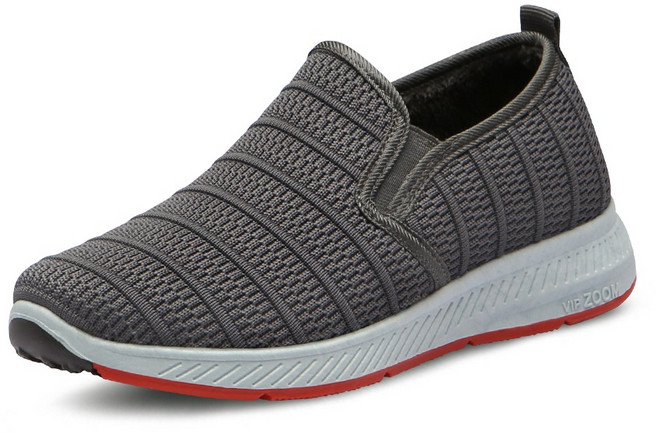 SNRD 남녀공용 겨울 털 니트 슬립온 SN516