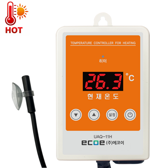 에코이 UAQ-11H 히터 전용 수족관조절기 1ch 보급형