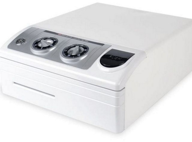 카운터 금고 지폐 금고 슬라이딩 서랍형 사무실 현금 보관함 안전 wis+0627gh