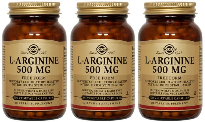 솔가 L-아르기닌 500mg 베지터블 캡슐, 100정, 3개 - 쿠팡