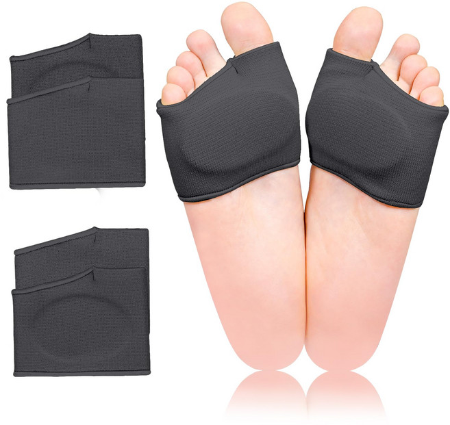 루이 앞발보호 패드 땀흡수 통기 발볼압박 감소 굳은살 티눈 예방 직장인/프론트/판매원/종업원, 2개