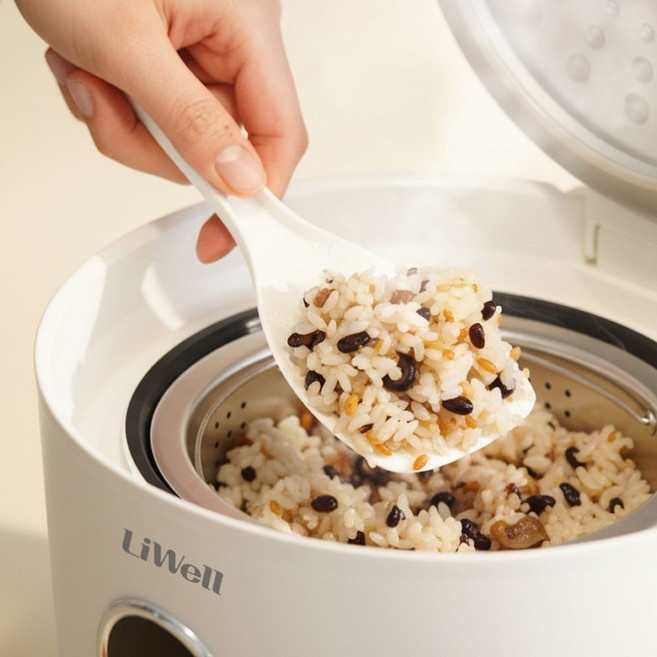 미니밥솥 전기 밥통 보온 미니 저당밥솥