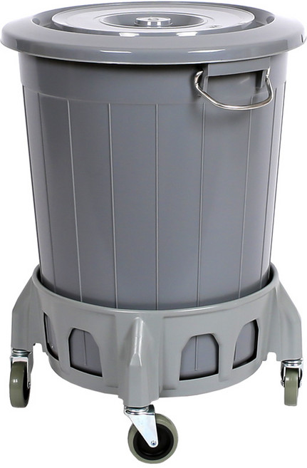 광신 만능용기, 광신 만능용기 55L(그레이)+운반구, 1개