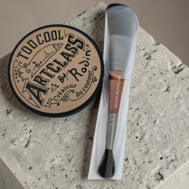 [자연스러운 쉐딩] 투쿨포스쿨 아트클래스 바이로댕 쉐딩 엑스퍼트 9.5g 3colors 듀얼 컨두어 브러쉬 포함 자연스러움 지속력 압축/팩트형, 1.5호 뉴트럴, 1개