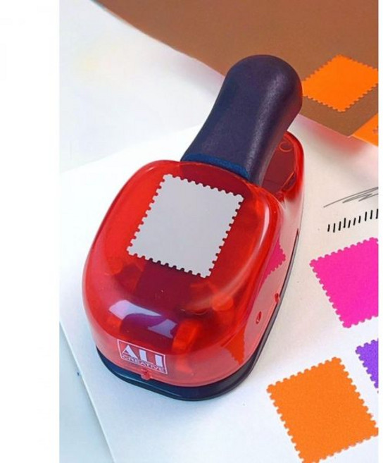 우표펀치 원형 펀칭기 소형직경 우표수장 타공기 엠보싱 대형 우편 스탬프 32x36mm, 소형 원형 6mm, 1개, 소형 6mm 원형