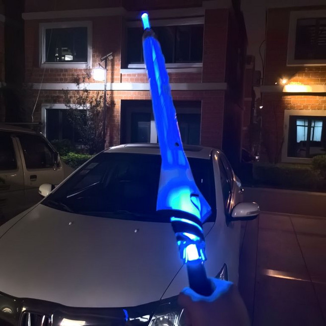 LED 빛나는 광선 검 우산 공연 인싸 무대 특이한 라이트우산