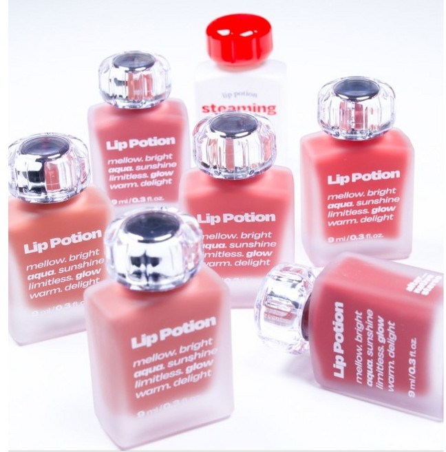 얼터너티브 스테레오 프레시한 컬러 생기누드 컬렉션 립포션 아쿠아 글로우, 01 레몬밤, 1개