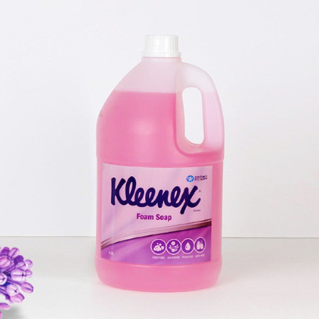 핸드워시 2개 그린플로럴향 폼솝 화장실 4L 물비누 jus*5448gO