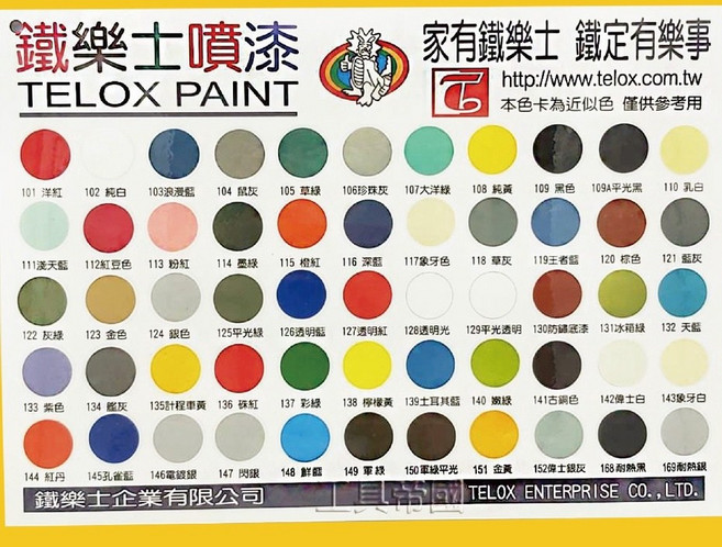 鐵樂士 噴漆 台灣製 防鏽底漆, 168 耐熱黑, 1個