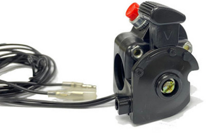 예초기부속 악세레바 정지스위치 조속레버 24MM 호환품, 1개