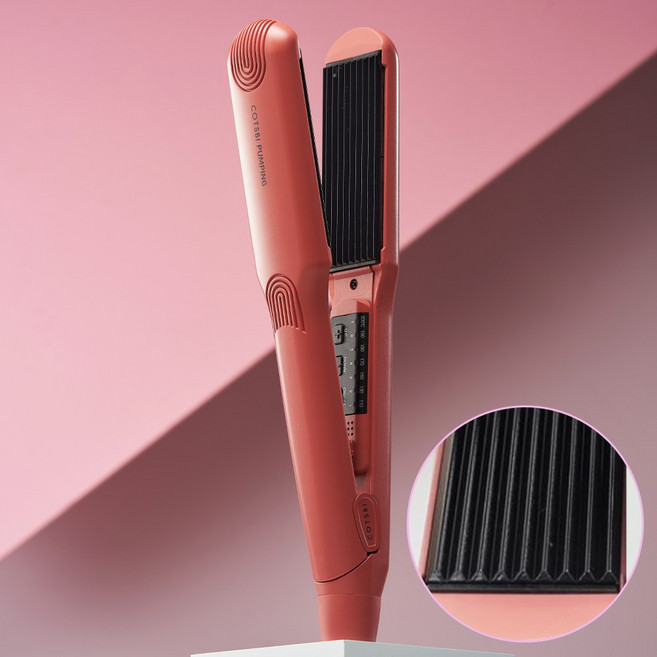 코츠비 펌핑 고데기 KR-23 뿌리볼륨 다이렉트 나이아가라 전문가 미용실 매직기, 1개