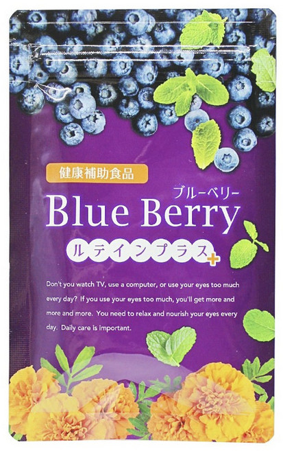 와타나베약품 블루베리 루테인 플러스 타블렛, 1개, 60정